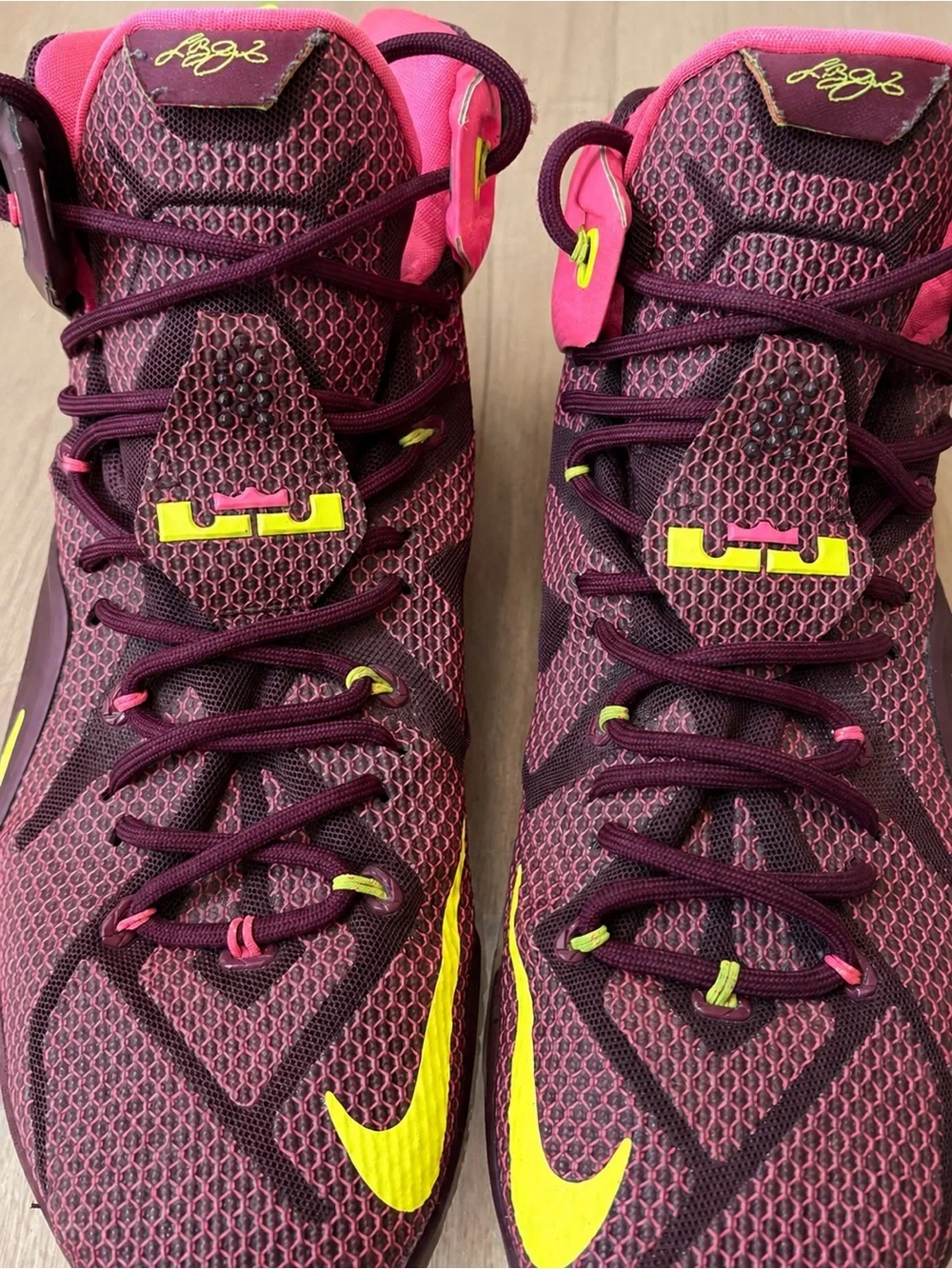 Nike LeBron 12 Double Helix Men’s 13 Basketball Shoes